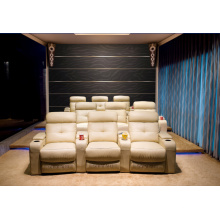 Sofá de muebles para asientos de cine en casa